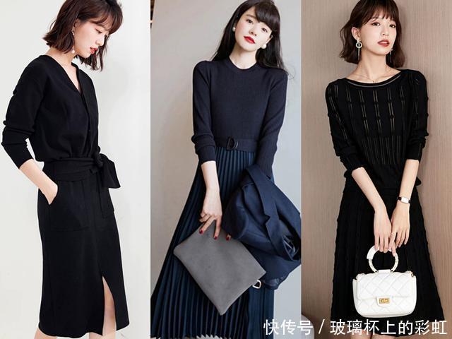 说真的,秋天穿黑色极简风的你,美得太高级