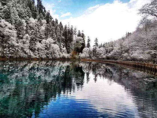 冰雪世界|组图：雪舞九寨