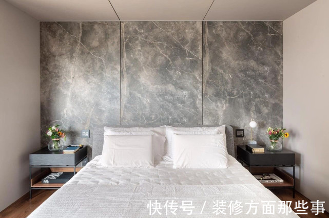 装修风格|115平现代风三居室,用木材和石材打造简约自然之所