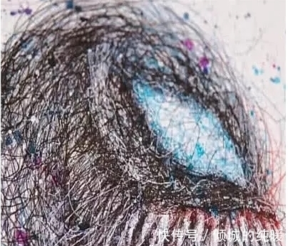 好学生#美术生挥手乱画,本以为是废柴一位,等到结束后看到成品:你是哥