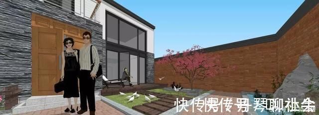 自建房|实拍丨这栋二层自建房在村里很风光给想建房的朋友参考一下