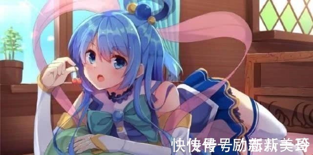 二次元|心动的颜色,盘点二次元中可爱的蓝发少女,你最喜欢谁