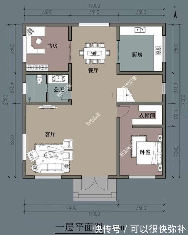 占地面积|10套中式别墅图纸分享，多少人梦寐以求的家，最后两套造价超百万