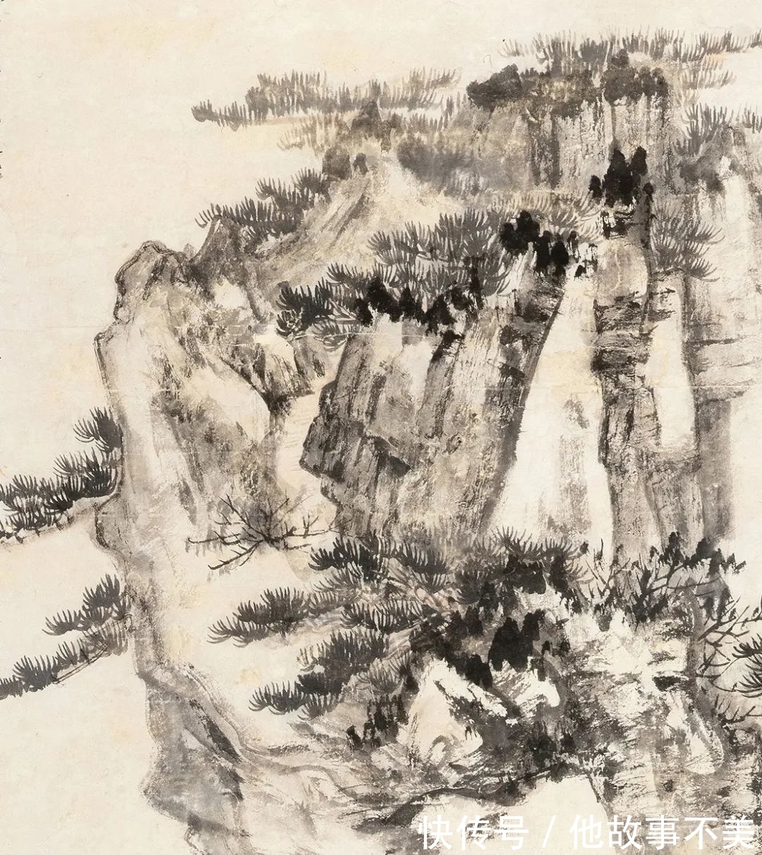 萱花#五百年来一大千|文津阁2021杭州秋拍——张大千重要作品集珍