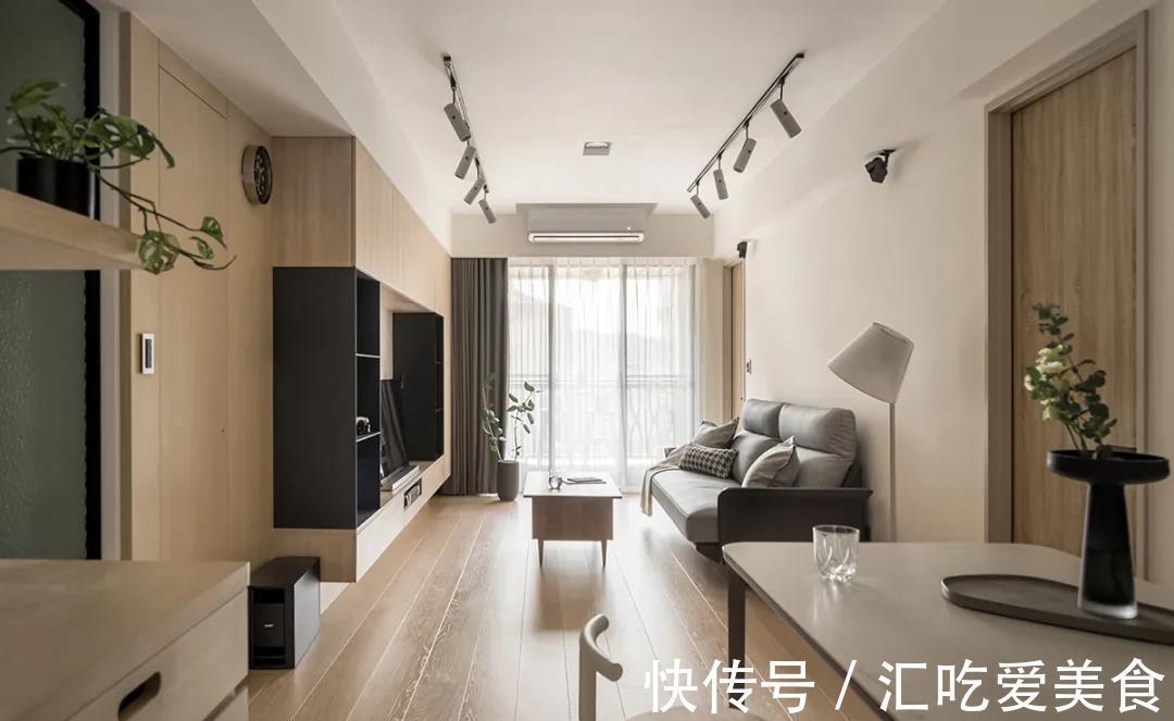 原木|一家三口的原木日式风小户型,简约温馨有质感