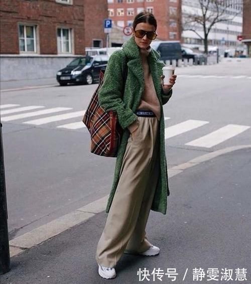 大衣＋阔腿裤＝今冬最in穿搭，选对单品，绝对又美又气质