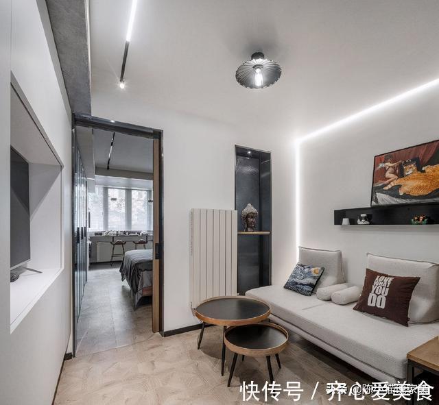 卧室|努力5年买套房,虽然只有37㎡,只要不说,谁看得出来?