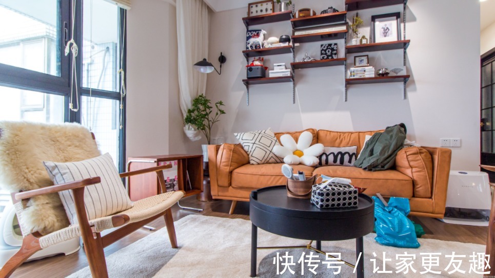 全职妈妈|三口一猫混搭风，100㎡二室，全职妈妈亲手布置