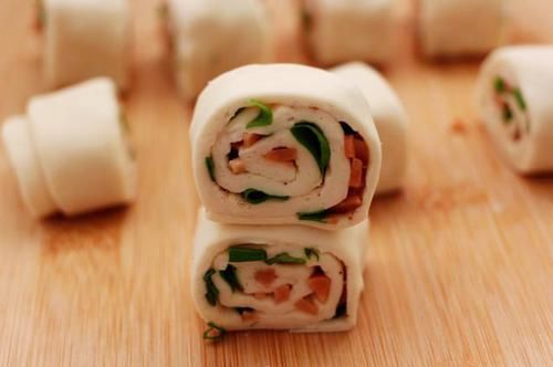 花生油|早起10分钟,做2笼小花卷,咸香柔软,搞定全家早餐主食