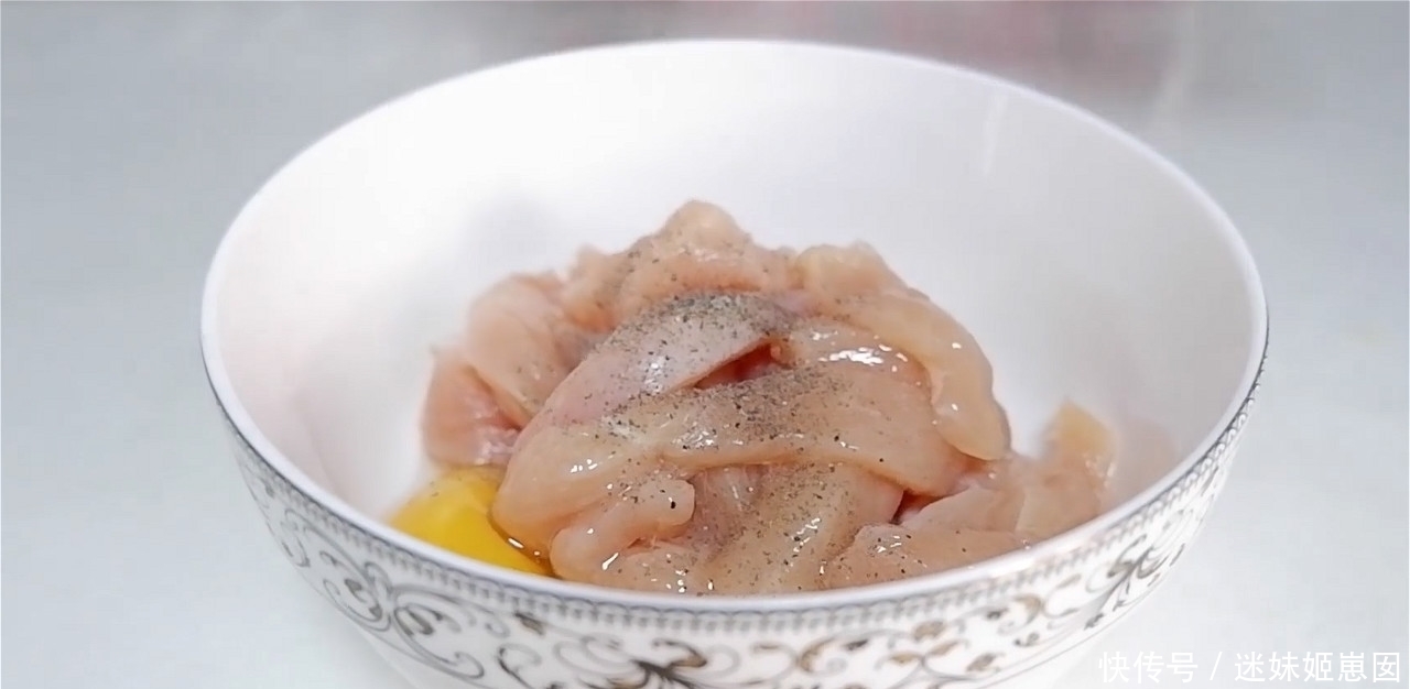 可口|糖醋鸡胸肉,酸甜可口,鸡胸肉外酥里嫩