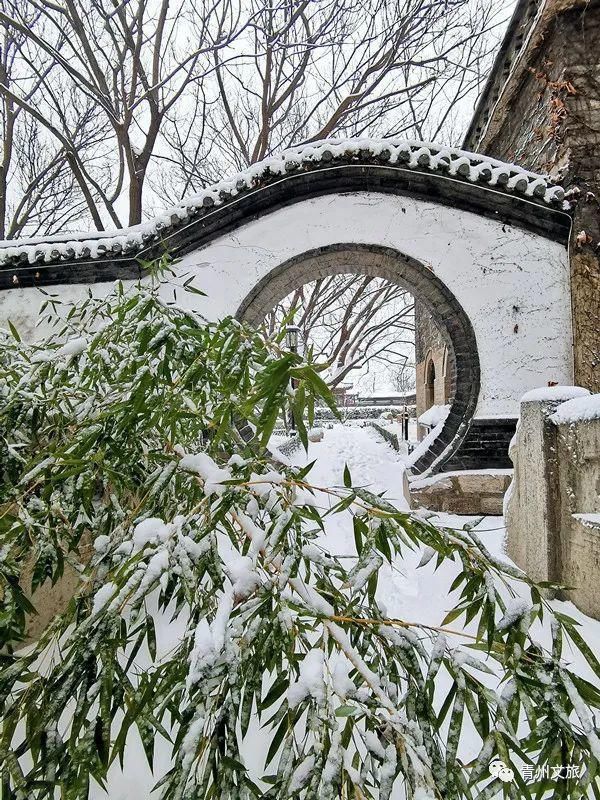 庚子年冬月，在青州古城听雪落下的声音～