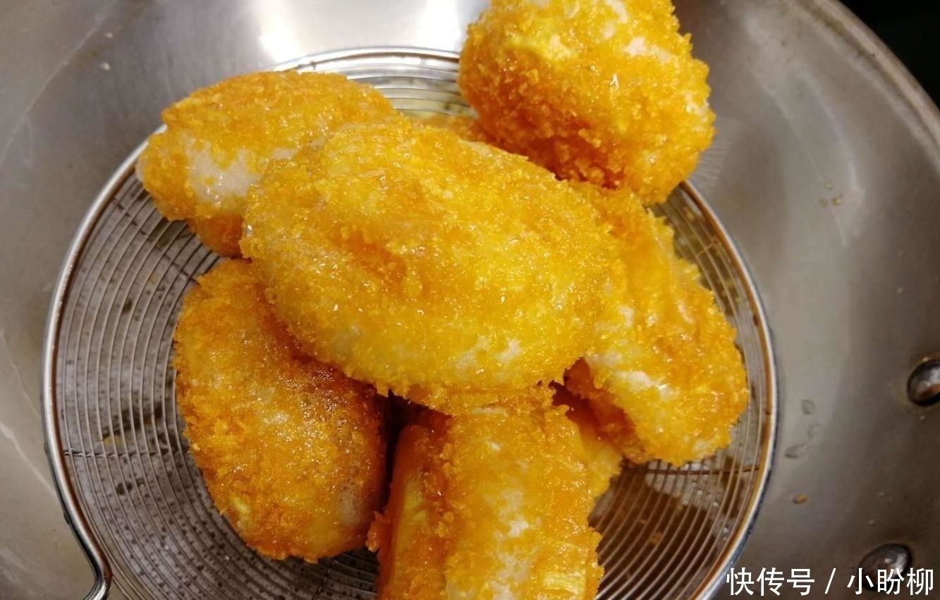 面包糠|红薯独特新吃法, 不蒸, 不煮, 10分钟做出美食, 儿子一次吃5个
