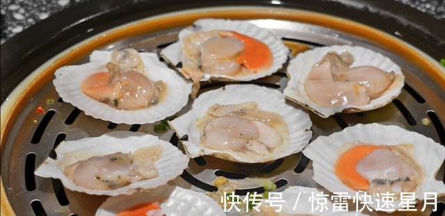 蒸扇贝用冷水蒸还是热水蒸,做对了扇贝肉鲜嫩不回缩 ,回味无穷!