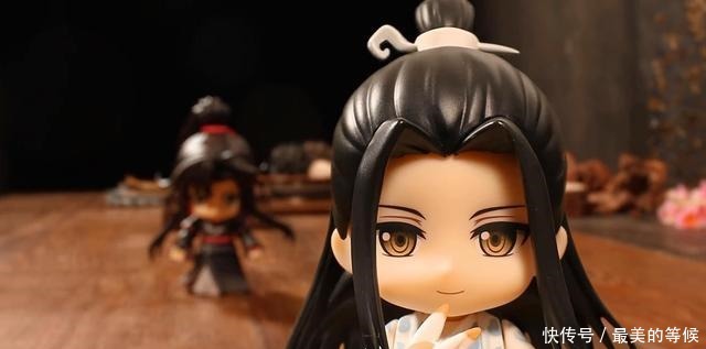 剃头|手办中不曾注意的套路,摘下帽子基德被“剃头”,蓝湛没抹额很萌