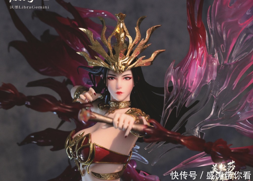 斗破苍穹打造千年神颜美杜莎＂手办＂，惊艳大作