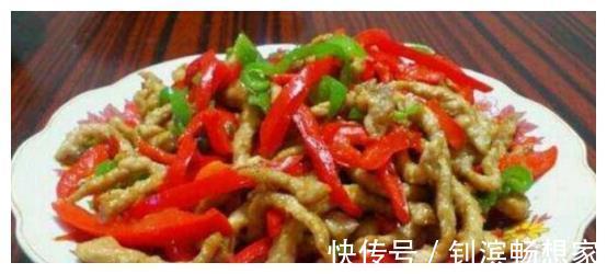 红辣椒|美食推荐尖椒烧猪尾、辣爆肚丝、红椒肉丝、杏鲍菇炒牛肉的做法