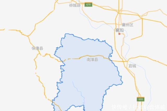 湖北省一个县,总人口近70万,为水镜先生的