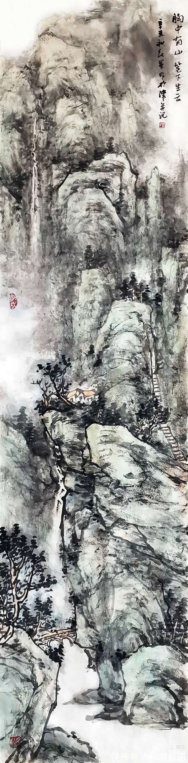 交流展!"翰墨留韵一8省市国画名家天津交流展"开幕