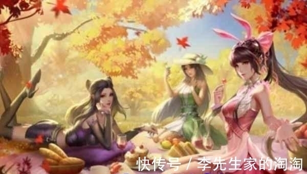 宁荣荣|斗罗大陆：三美秋日新造型公开，小舞“花瓣裙”瞩目，朱竹清太顶了！