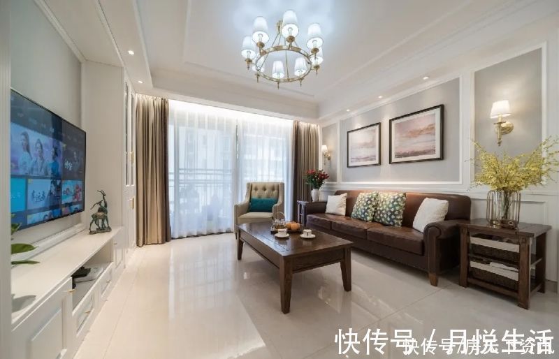 美式风格|100平米的房子装修只花了9万,美式风格让人眼前一亮