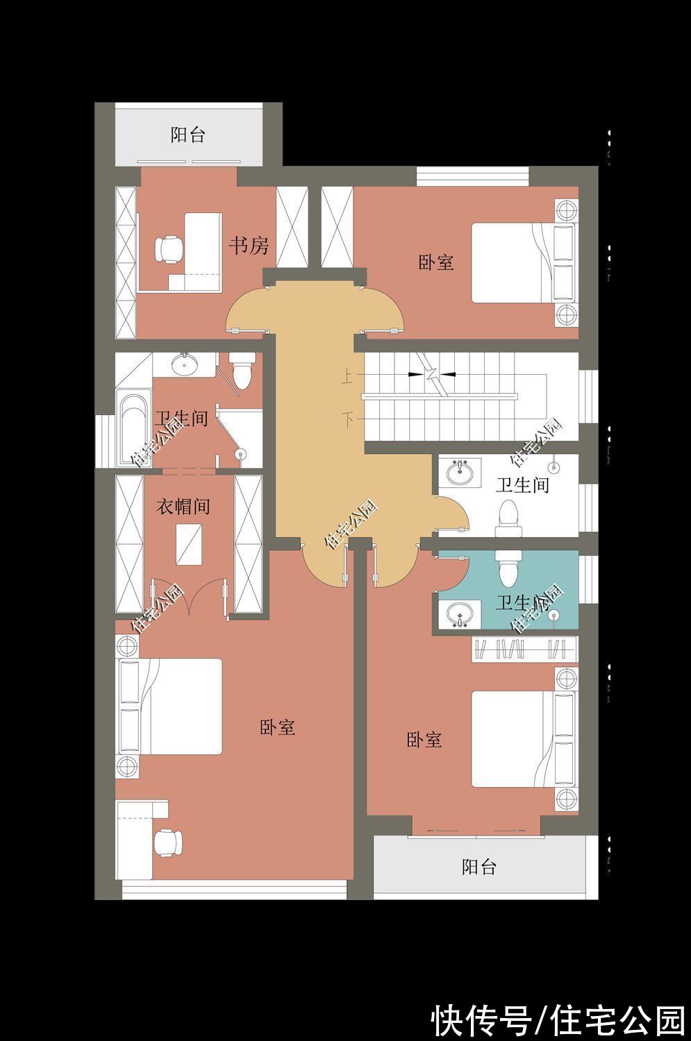 占地面积|面宽8米也能建出大气别墅，10套小面宽图纸，哪套更适合你家？