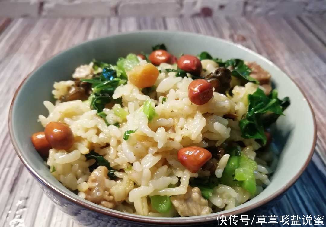  好吃|越是寒冷，芥菜越好吃，芥菜炒饭，冬季应时美味
