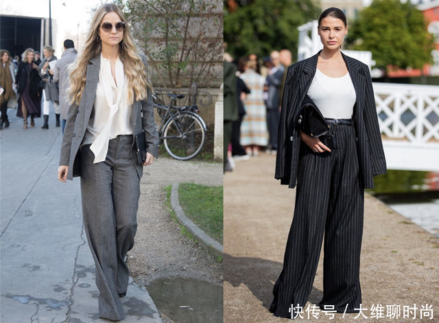 原来西装不仅只是通勤装，而且还是时髦精的炫酷单品，太诱人