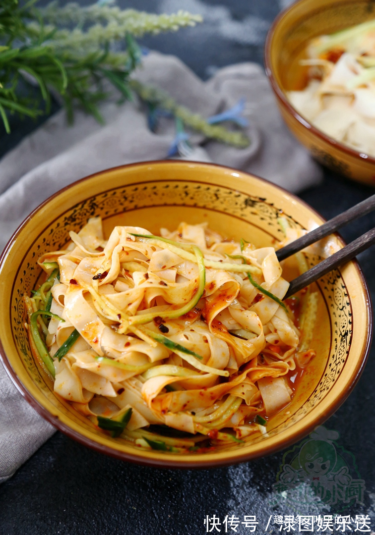 想吃|想吃凉皮太容易,教您一招,不洗面不摊皮,10分钟搞定,超好吃