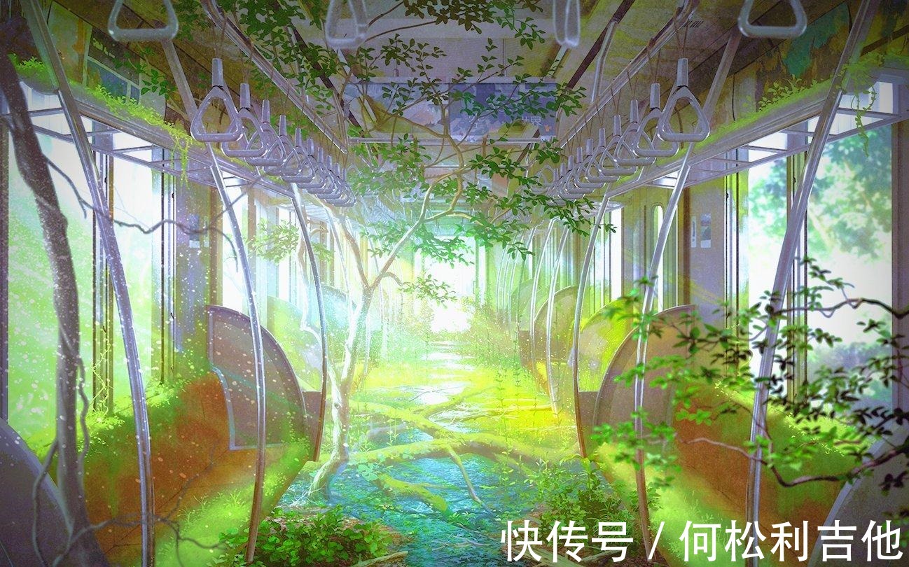 日本|日本插画师笔下的绝美意境,未来一年的壁纸有着落了!