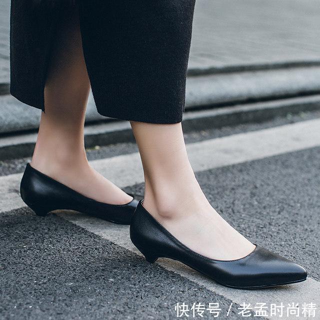 大底 复古优雅美而不累—猫跟鞋,教你轻松走猫步
