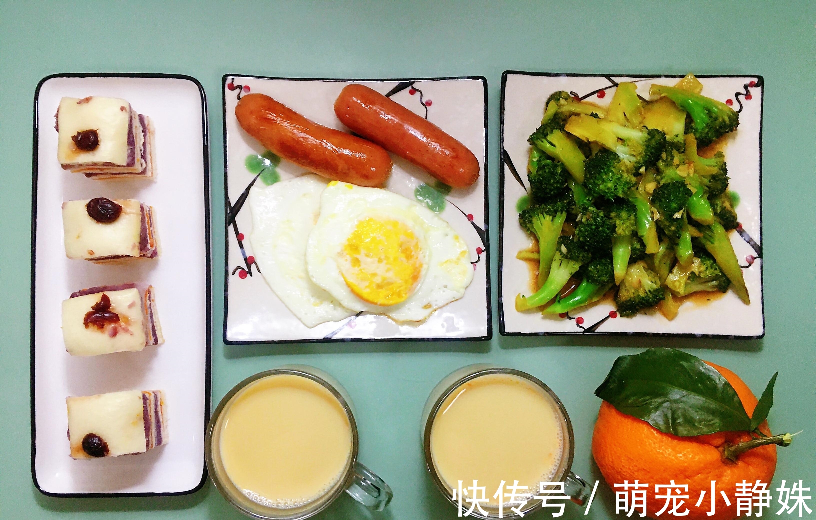 搭配|早餐不知道怎么搭,最新一周早餐搭配教给你。
