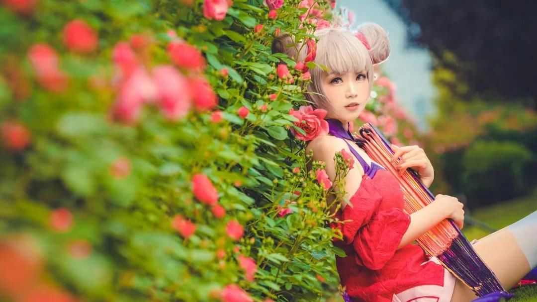 还要|《王者荣耀》小乔cos，甜美惊艳，比玫瑰花还要有魅力