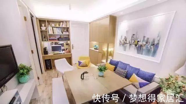 齐家栗子|买下48㎡小户型，硬挤出三房一厅！麻雀虽小，装修不简单！