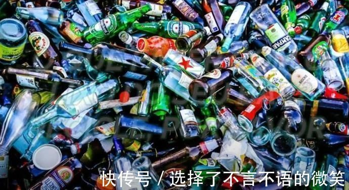 搅拌均匀|旧啤酒瓶我要留着,砸碎了和水泥,做个水磨石花盆比陶瓷的好看