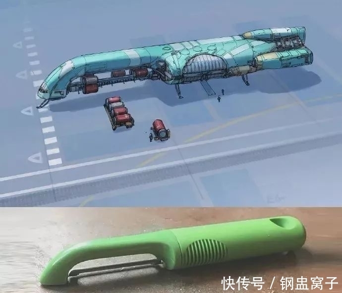科幻|【设计师】科幻爱好者的脑洞,什么东西都能看成飞船!