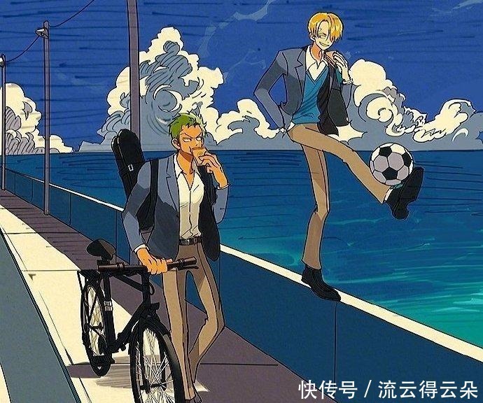 海贼王趣图艾斯交到海军女朋友;路飞终于穿上了杰尔马战斗服
