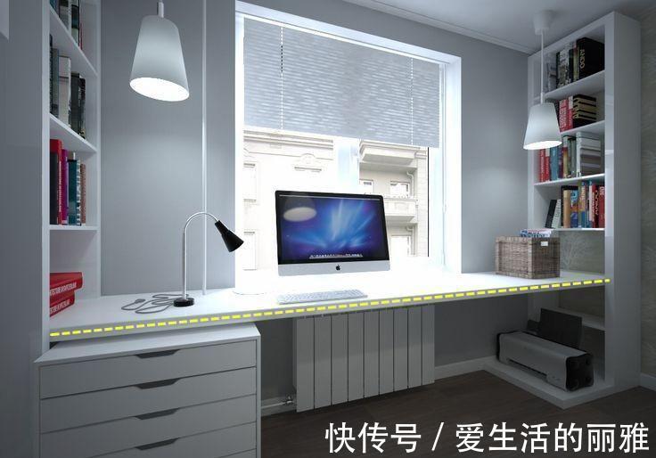 桌面|窗台边空着别浪费,延伸10cm宽做窗台桌,5种设计白白多个吧台区