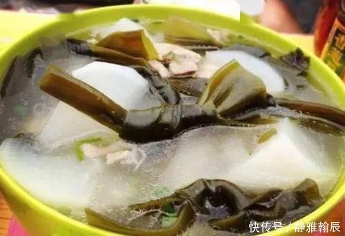 海带|白萝卜和此物一起炖，排出毒素，乌黑秀发，咳嗽不咳，早食早受益