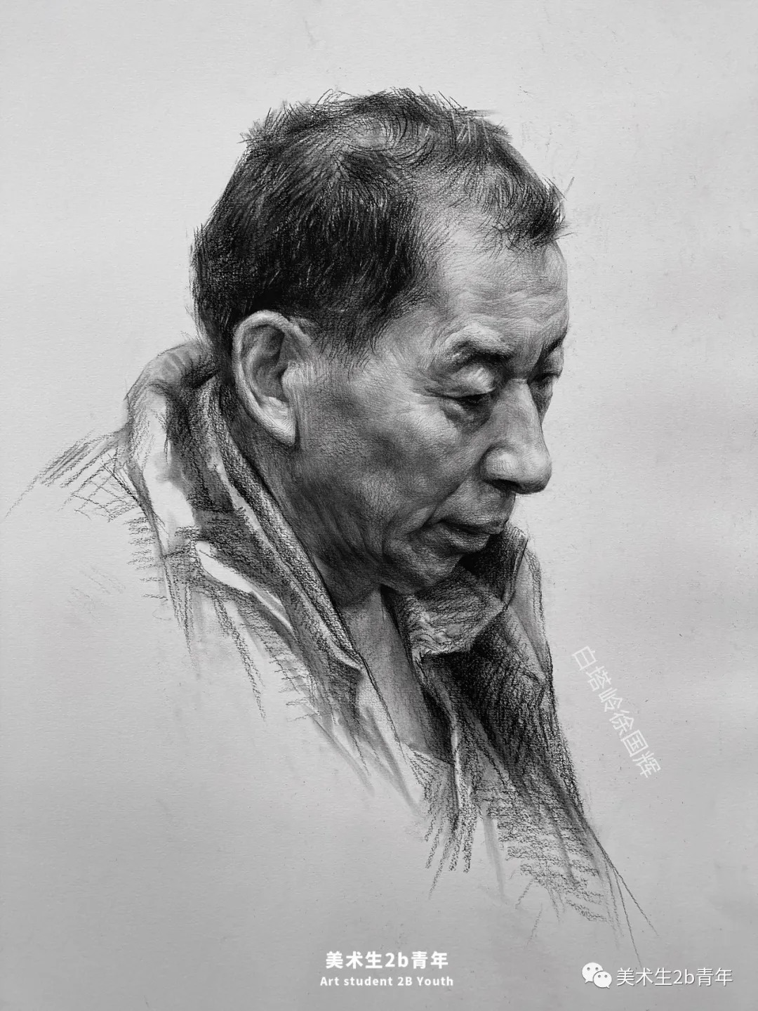 形体##尚唯美画室#素描没有捷径,除非伦勃朗附你身——徐国辉