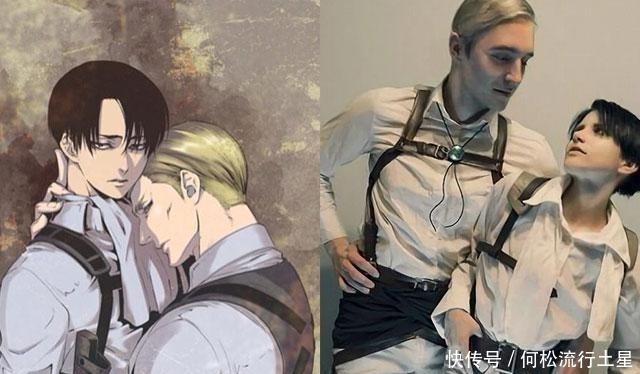 神级|神级COS！精致到细节的COS，这个阿尼也太美 兵长我又可以了