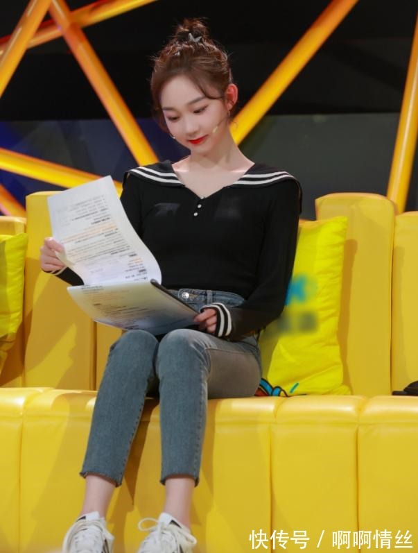 雙腿|李子璇的“綠茶坐”火了,看她雙腿怎么放,賊顯腿長!