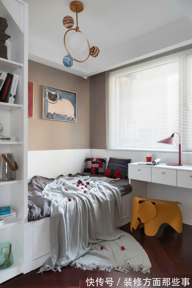 卧室|118平现代风三居室忙忙碌碌的一天之后,尽享“家”的惬意