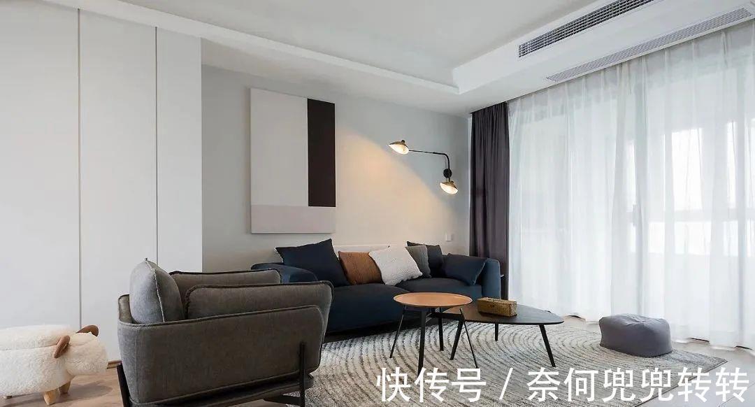 北欧风|135㎡现代北欧风，一不小心在朋友圈火了，大家都一脸的羡慕！