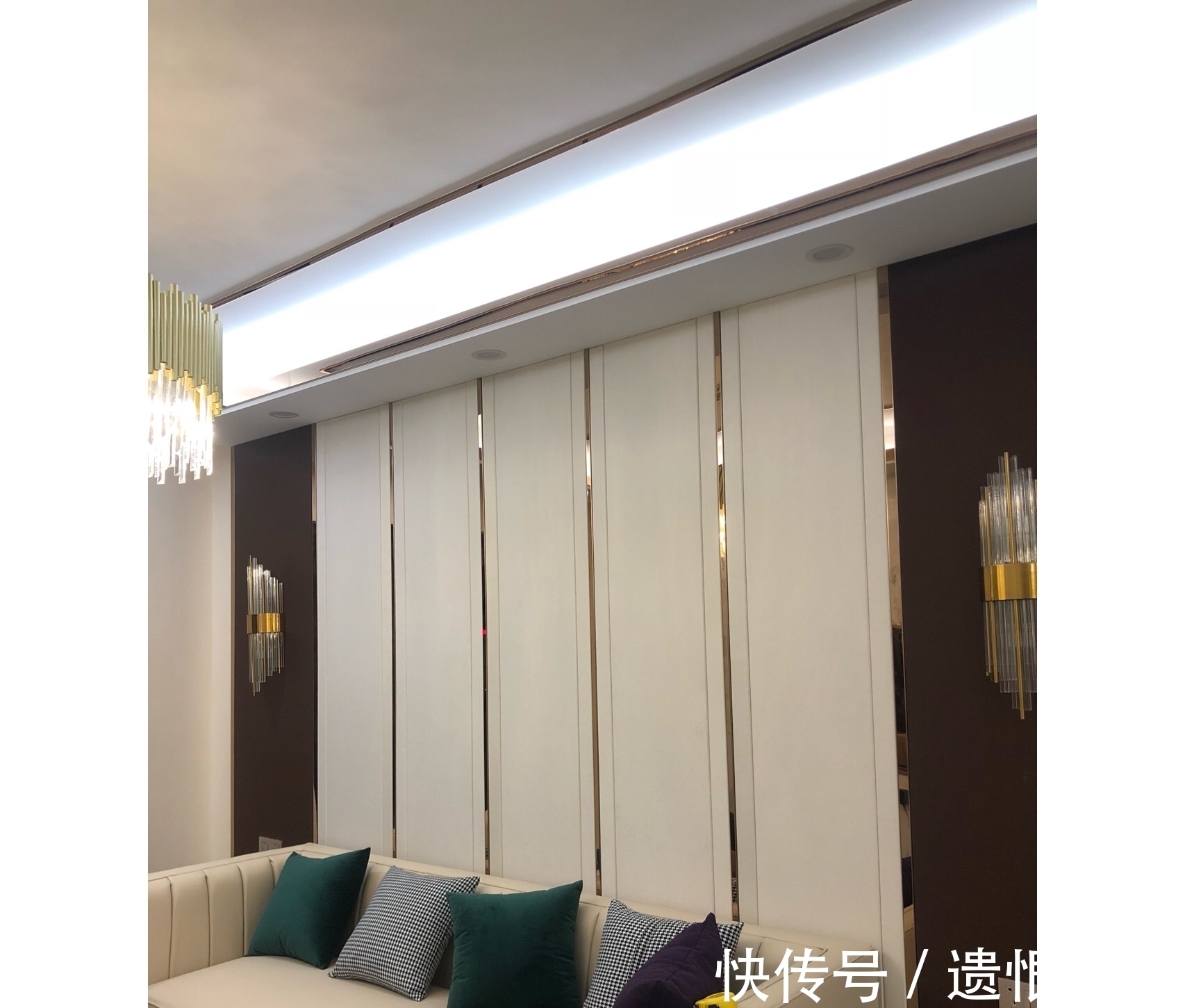 安装|等我有房了,学她装修,全屋贴钛合金线条,时尚又漂亮,很喜欢!