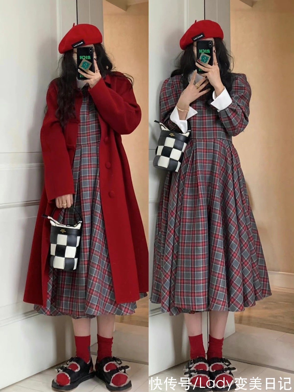 冬天 看下面几种穿搭!不怕冬天穿衣服没有美感了,宽松服饰也能穿出范