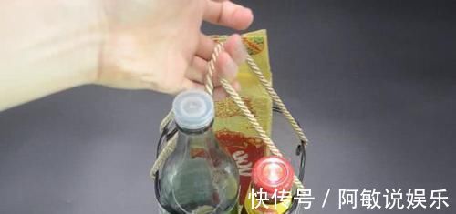小孔|空油桶上穿2根绳子,真是厉害了,解决了困扰大家的一大难题,实用