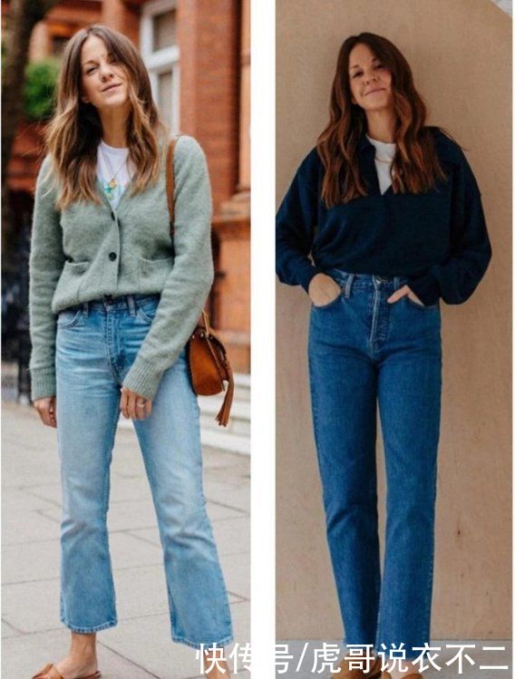 长得美不如会穿牛仔裤，她的“一裤多穿”太圈粉，每种都简约时髦