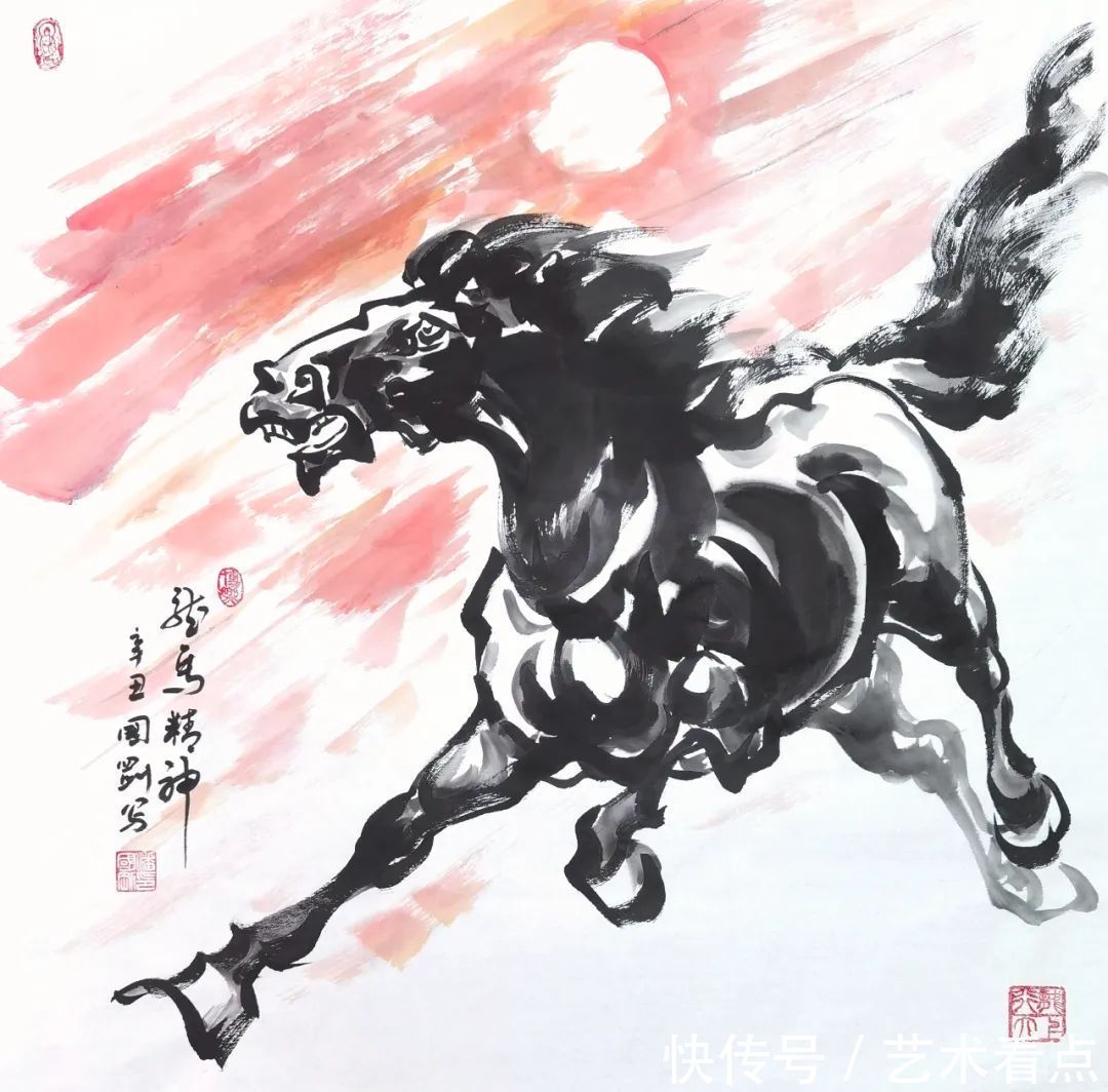 八骏雄风&【瑞虎迎春·福马贺岁】著名福马画家潘国刚老师优秀作品展