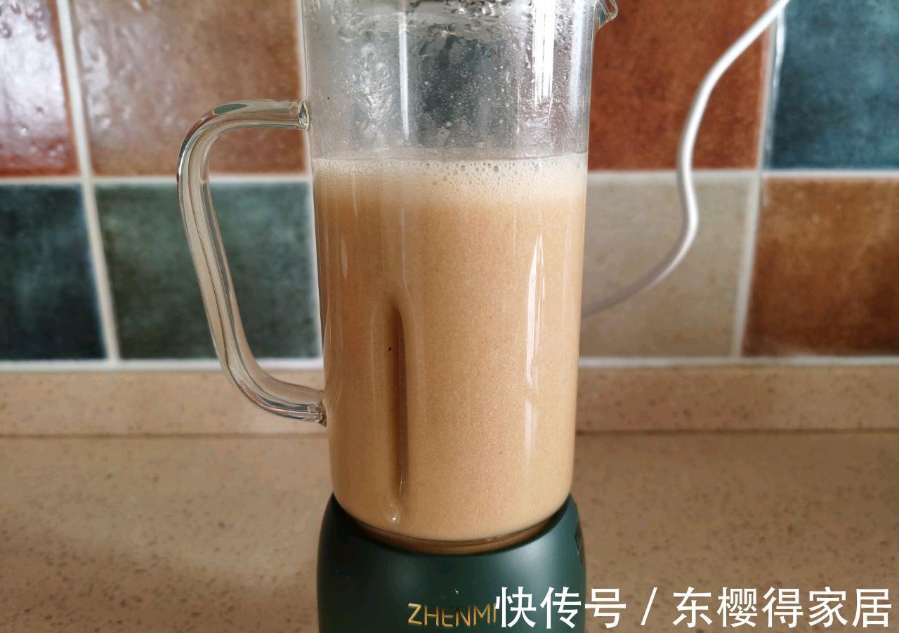 豆浆|天气变凉了，早餐来上一碗三色米糊，女人孩子要多吃