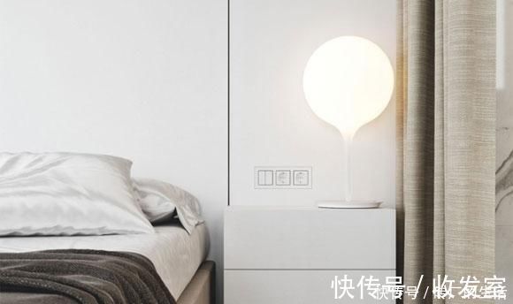 床上用品|极简现代风格装修设计,造型简洁、配色干净,屋主真是有品位